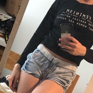 Feminism long sleeve top